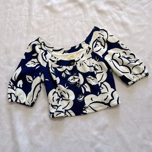 Anthro Maeve Crop Top *LIKE NEW*